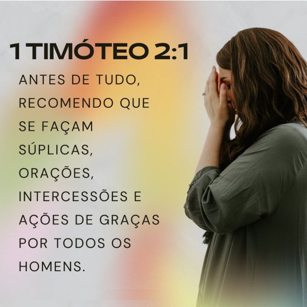 1 Timóteo 2:1