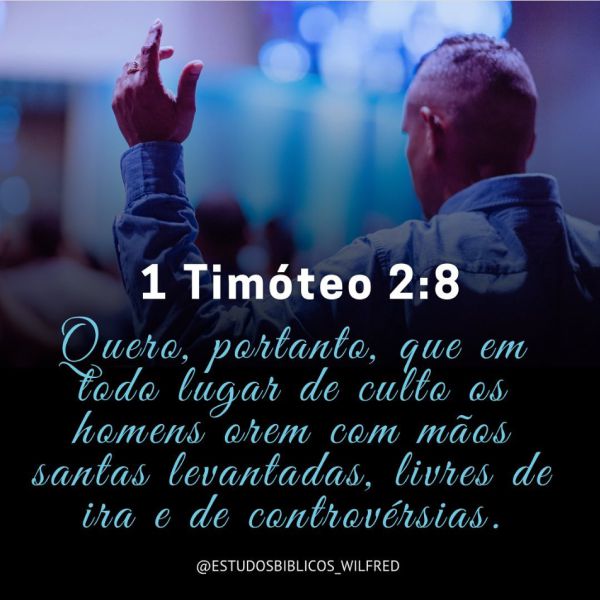 1 Timóteo 2:8