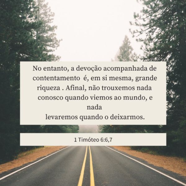 1 Timóteo 6:6-7