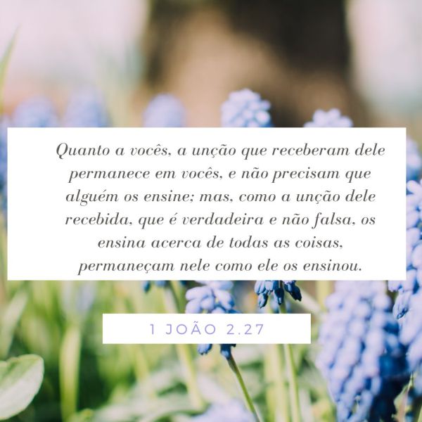 1 João 2:27