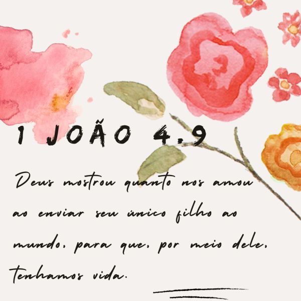 1 João 4:9