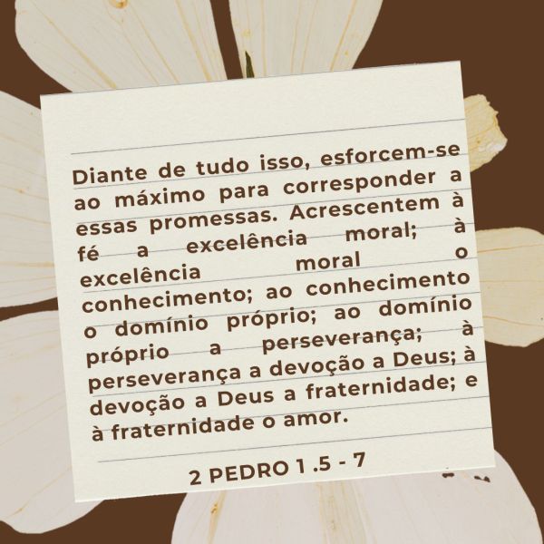 2 Pedro 1:5-7