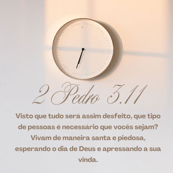 2 Pedro 3:11
