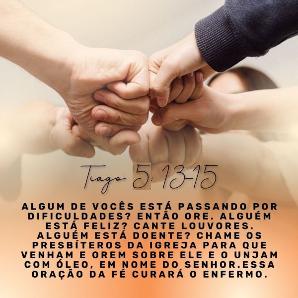 Tiago 5:13-15