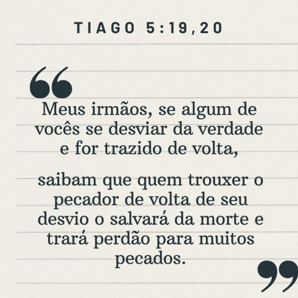 Tiago 5:19-20