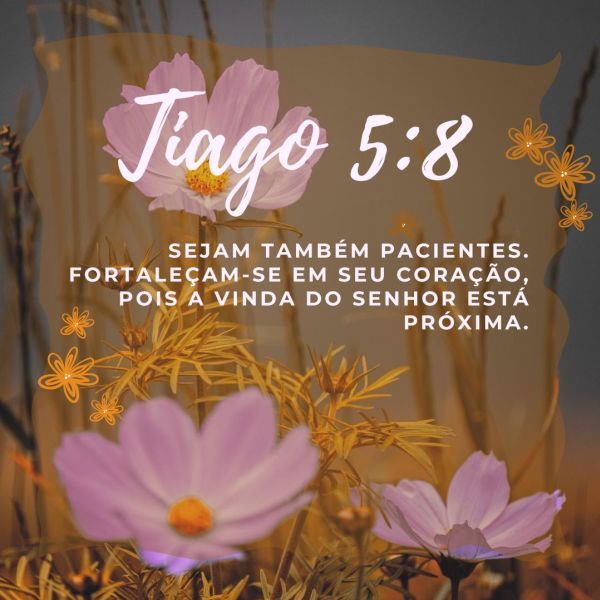 Tiago 5:8