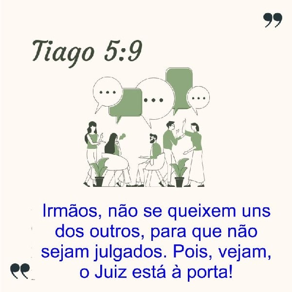Tiago 5:9