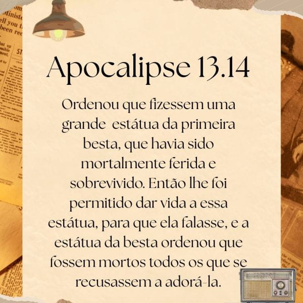 Apocalipse 13:14-15