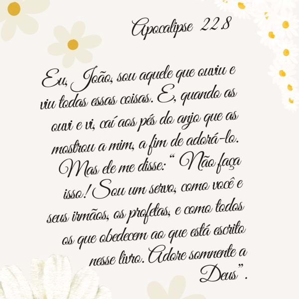 Apocalipse 22:8-9