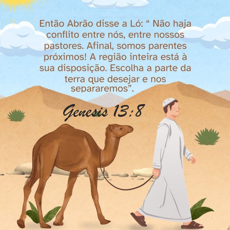 Gênesis 13:8-9