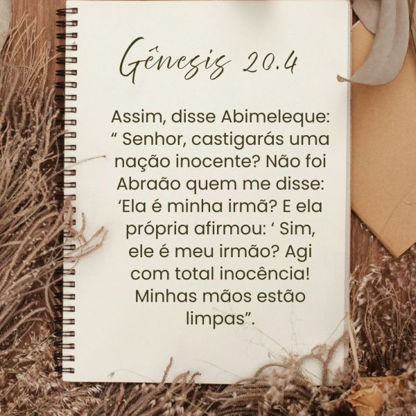 Gênesis 20:3-9