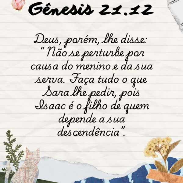 Gênesis 21:12