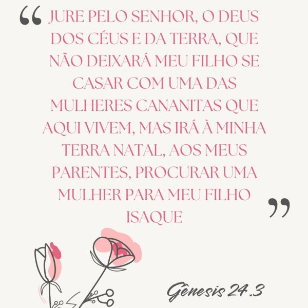 Gênesis 24:1-11